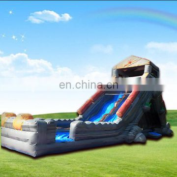 promotion product Inflatable wide pool slide, ocean floating water slides,lake inflatable water slides