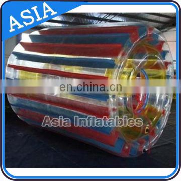 Inflatable Water Tuber, Water Roller with colour strips