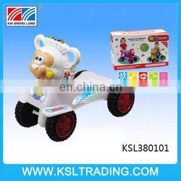 Hot selling sit baby car with music and light for kids