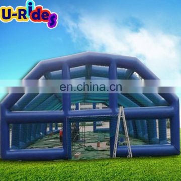 Giant customized Color Inflatable Paintball Arena With Net