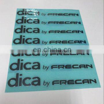 Quality Glossy Nickle Silver Metal Sticker photo-3