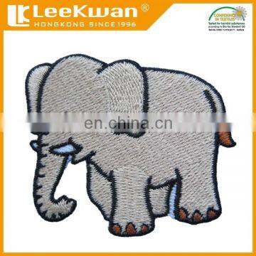 Embroidery Elephant Patch Applique, Elephant Embroidery Design, 3D Elephant Embroidery Patch photo-3