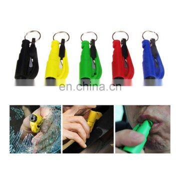 Mini Safety Hammer Car Escape Kit Keychain Emergency Window Glass Breaker