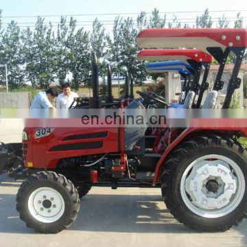 Hot sale 30hp 4wd mini wheel tractor with different implements tractor 304