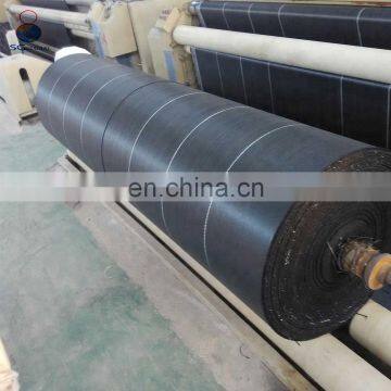 Garden Black Green Woven Polypropylene Landscape Fabric Weed Control