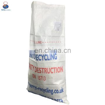 Wholesale 50kg 100kg large pp woven sack for grain