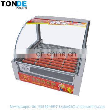 Small electric hot dog sticks machine for supermarkets