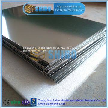 TZM Molybdenum Plate, TZM Alloy plate, TZM plate with best quality