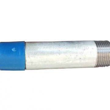 Galvanized steel pipe nipple