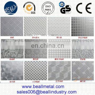 HOT decorative plate embossed stainless steel sheet for bath center indoor wall cladding