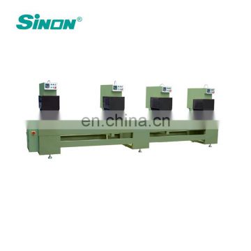 Four head seamless upvc window welding machine