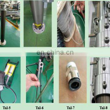 10m Pneumatic Portable Lightweight Telecommunication Mast With Tripod photo-4