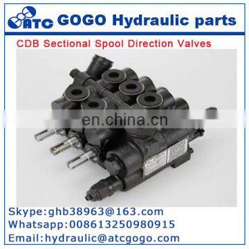 CDB Sectional Spool Direction Valves for forklift, farm machine, mining dump truck