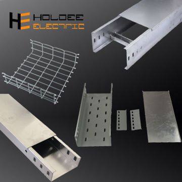 Hot-dip galvanized steel cable tray and Power Perforated cable tray supporting system