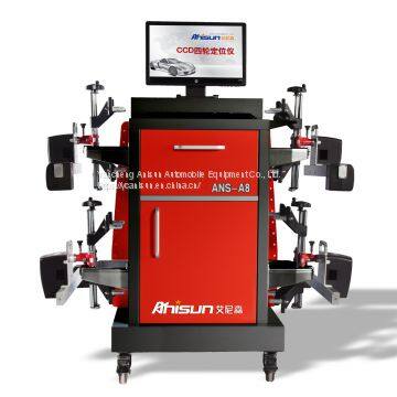 Anisun CCD wheel alignment A8 used to car with professional service