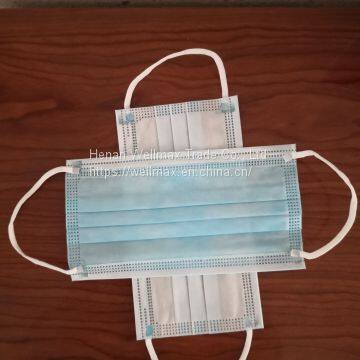 Disposable 3 Ply Non-woven Protective Face Mask photo-4