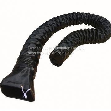 Air Distribution Duct With Holes PVC Flexible Ducting Industrial Ducting Hose Supplier photo-2