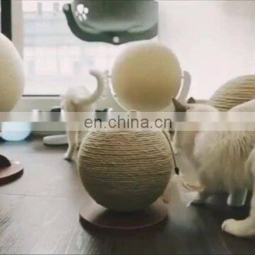 Pet toy sisal scratching/ climbing ball for cat