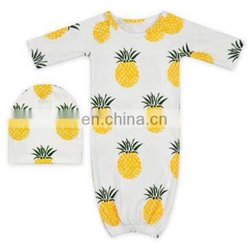 Toddler Adorable Many Colors Printed Wholesale Newborn Sleeping Bag Clothes Stylish Baby Girls Sleeping Gown photo-3