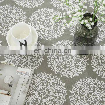 Cotton Linen Tablecloth Cotton Christmas Tablecloth African Flower Tablecloths photo-5