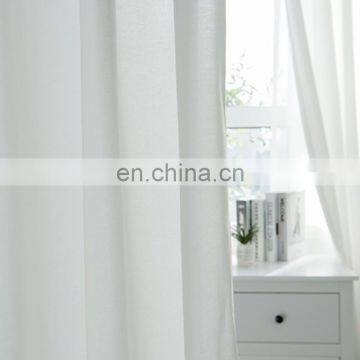 Wholesale Ready Made Modern Solid Color Half-shading Silk Velvet Decoration Fabric Curtain for Living Room photo-7