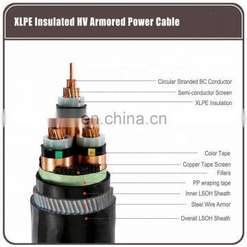 25mm 50mm 120mm 16mm 3 Core 4 Core LV Steel Wire Aluminium Armoured Cable photo-7