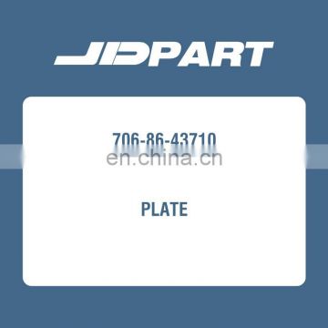 DIESEL ENGINE PART PLATE 706-86-43710 FOR EXCAVATOR INDUSTRIAL ENGINE