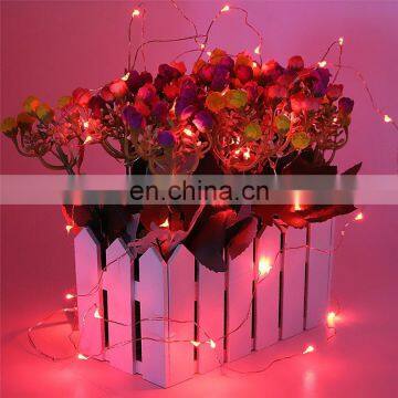 2M 20LEDS Silver Copper Wire Waterproof LED String Light for Festival Christmas Wedding photo-6