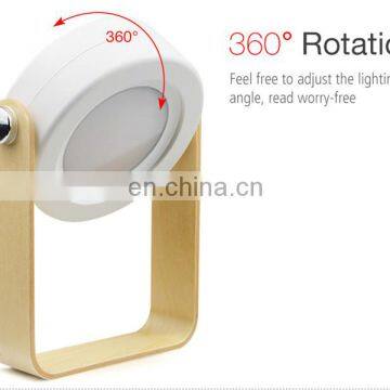 2021 Hot LED Portable Lantern Light Retractable Wooden Table Lamp Bedside Night Light Touch Sensor Hanging Lamp photo-5