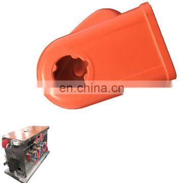 Custom Red ABS/PP/PE Plastic Injection Molded Products and Parts photo-3