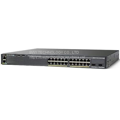 WS-C2960X-24TD-L Cisco Original Sealed Switch Catalyst 2960-X Switch 2 x 10G SFP+