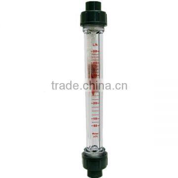 pvc plastic rotameter plastic water flow meter