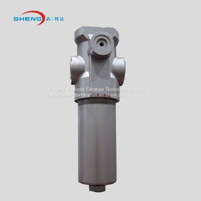 Steel Hydraulic System Inline Oil Filter Assembly