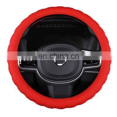 Silicone 38cm 15 inch Universal  Car Accessories Steering Wheel Cover