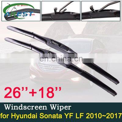 Car Wiper Blade for Hyundai Sonata YF LF 2010~2017 Car Wiper Blade Windscreen Windshield Wipers Car Accessories 2011 2012 2013