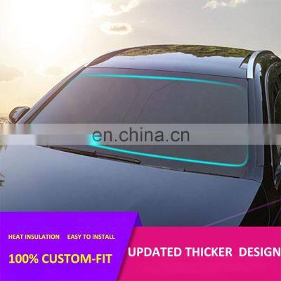 2020 Hot Car Windshield Sunshade for Jeep Windshield Shades Luxury Window Sun Blinds photo-3