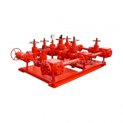 Oil Well Control Drill Spare Parts Drilling Rig Choke Manifold 35Mpa Pressure