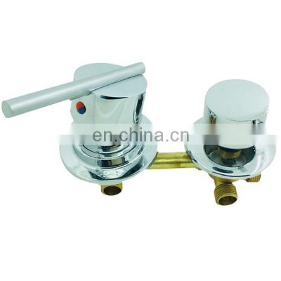 Brass Temperature Control Valve Wall Mounted Shower Faucet