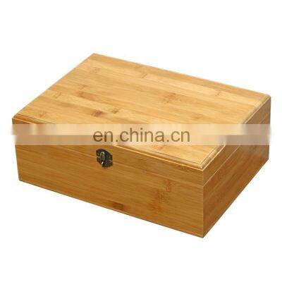 Storage Box Wholesale Eco-friendly Bamboo Rectangle Wooden 13x9x5cm Bamboo or Custom Wood Solid Wood Gift & Craft Custom Size