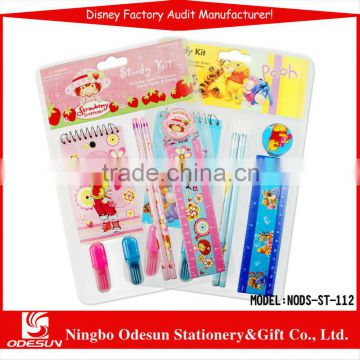 Disney factory audit manufacturer's complete stationery set 149035