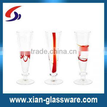 promotional hot selling high quality impulse crazy cordial hand-crafted glass wholesales