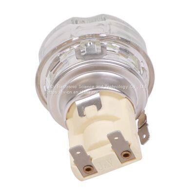 J&V Round Oven Lamp High Temperature Stove Light 15W photo-3