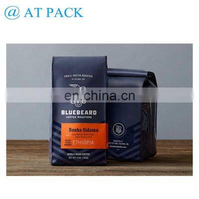 340g side gusset moisture proof coffee bean packaging bags