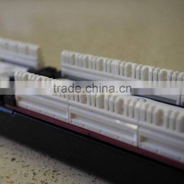 Good Price CAT6 UTP 24 Port Patch Panel With Cable Manager photo-3