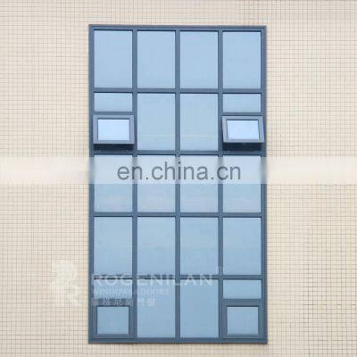 Hurricane impact aluminum alloy fix glass window