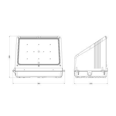 Led Decorative Outdoor Wall Lights DLWA-LED-018 photo-2