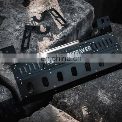 Furyengraver Exhaust Pipe Cover Plate for Jeep Wrangler JK 2007+ SUV Exhaust Pipe Guard 4x4 Accessories