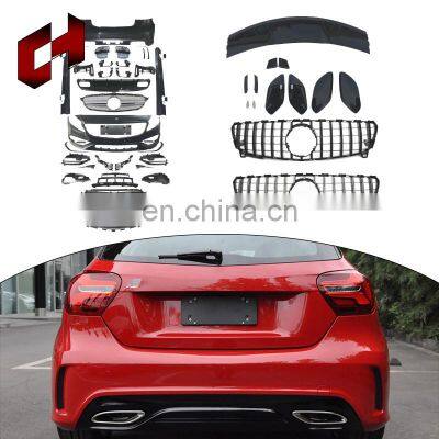 CH Brand New Material Headlight Rear Diffusers Bumper Wide Enlargement Body Kit For Mercedes-Benz A Class W176 16-18 A45