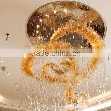 Exclusive Design Murano Plates Large Ceiling Lighting