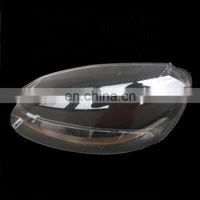 Front headlamps transparent lampshades lamp shell masks For VW MK5 Rabbit Jetta GTI 06-09 R32 headlights cover lens Replacement